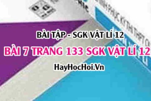 Bài 7 trang 133 SGK Vật Lý 12: Giao thoa ánh sáng, công thức tính khoảng vân giao thoa